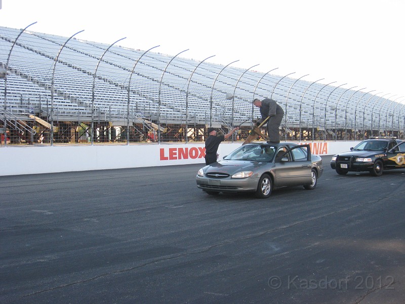 2012-08 DARE 5K 250.jpg - The NH State Police 22nd Annual D.A.R.E 5K. The course runs around the New Hampshire Motor Speedway NASCAR track in Loudon NH. August 8, 2012.